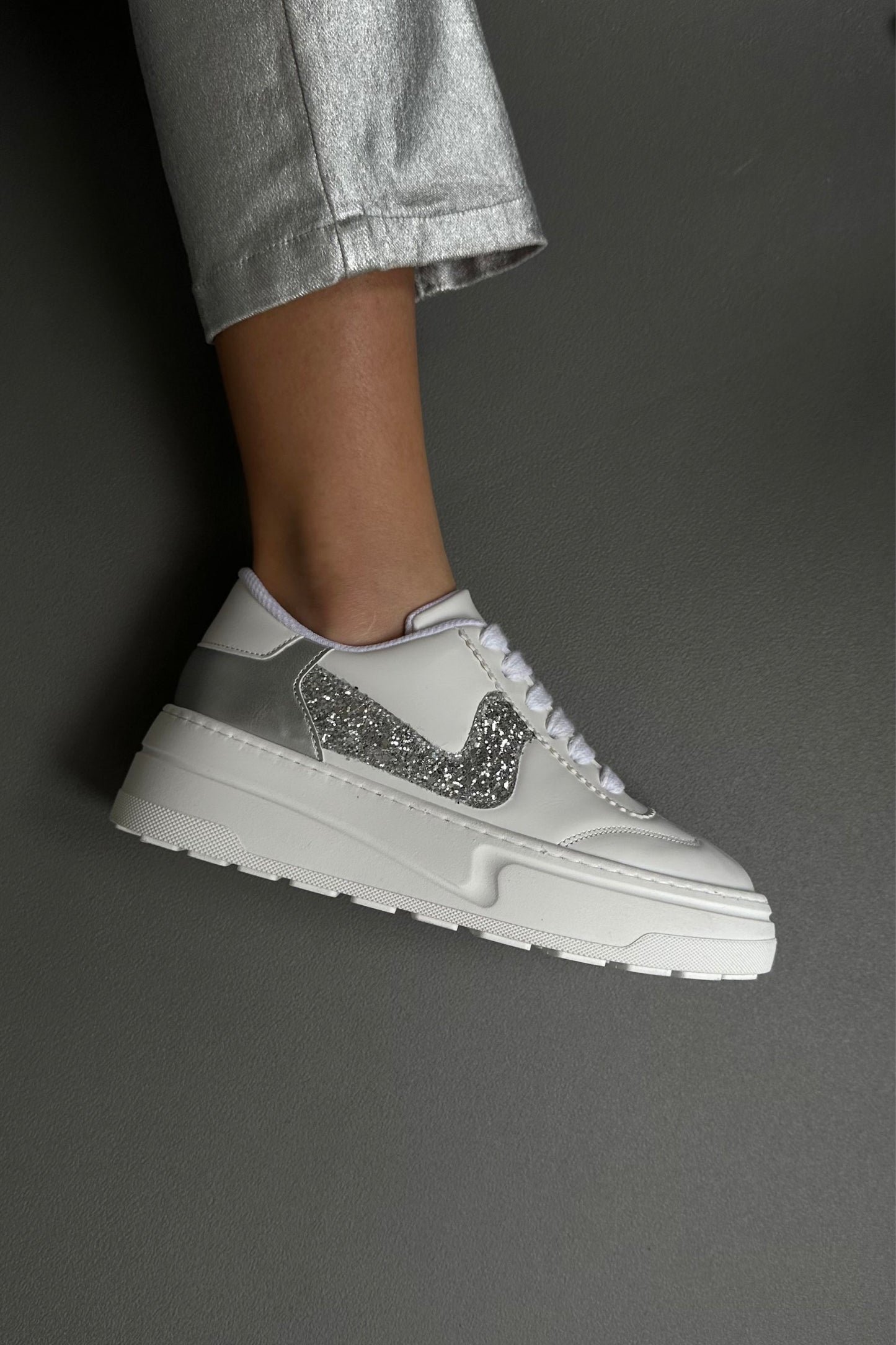 Sparkle White Sneaker