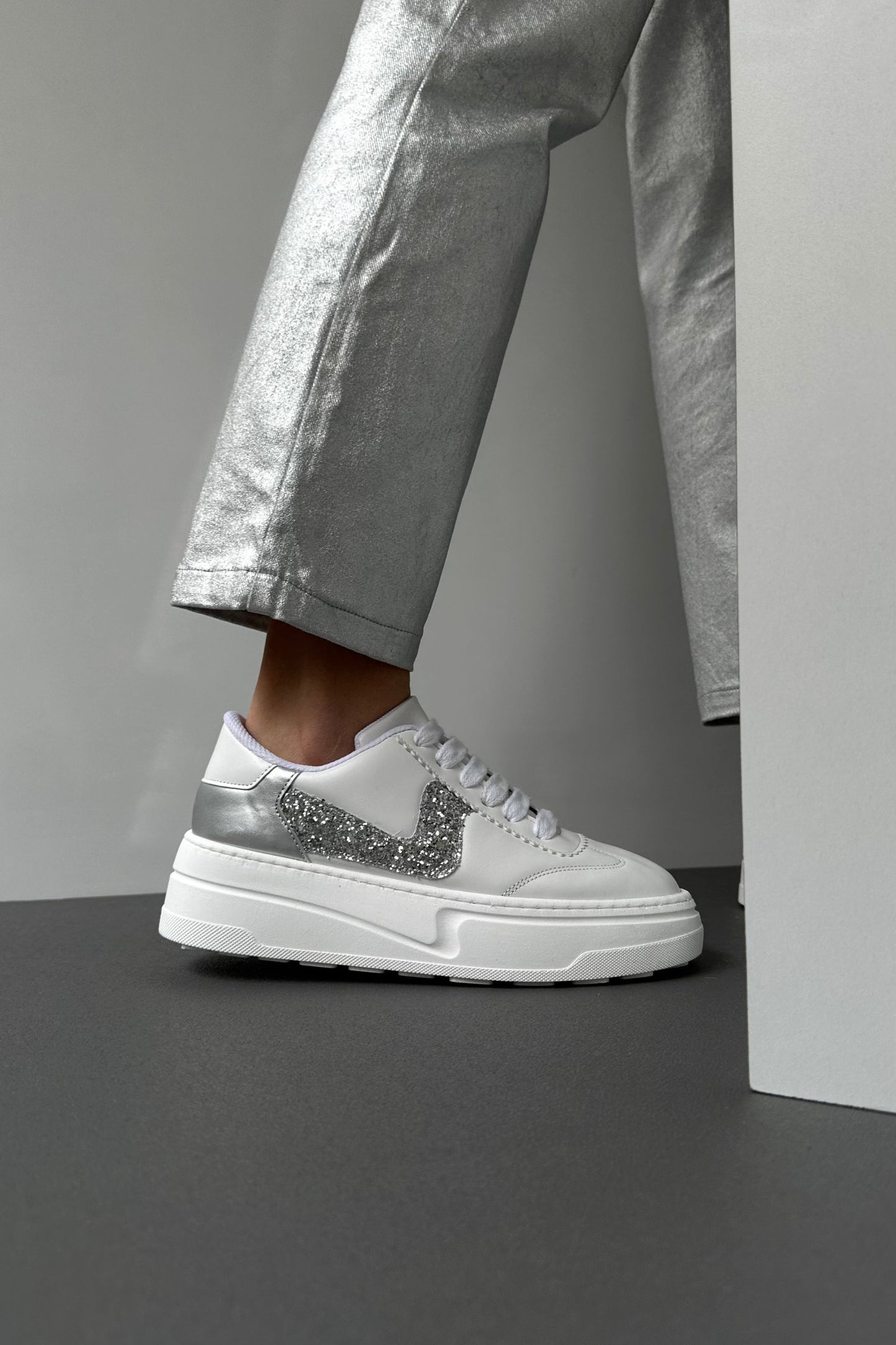 Sparkle White Sneaker