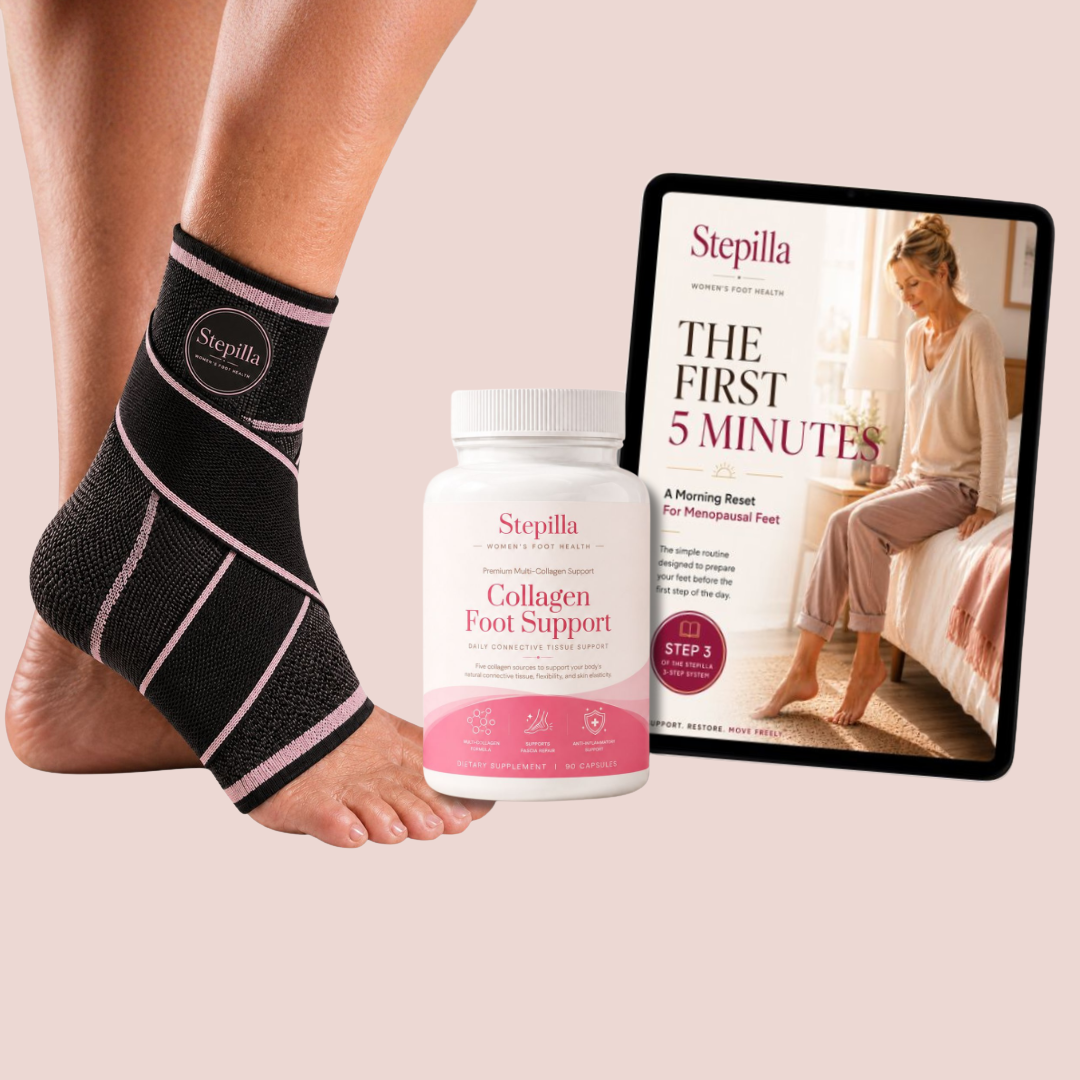 Foot Sleeves with compression straps